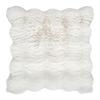 PÄLSKUDDE BELLA - naturfärgad, Modern, textil (45/45cm) - Premium Living