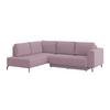 Kutna Garnitura Veni - ljubičasta/crna, Moderno, tekstil (210/272cm) - Modern Living