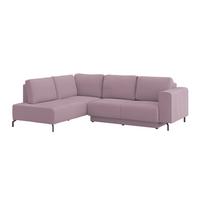 Kutna Garnitura Veni - ljubičasta/crna, Moderno, tekstil (210/272cm) - Modern Living
