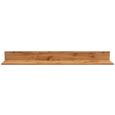 Stenska Polica Kashmir New - hrast, Moderno, leseni material (155/20/20cm) - Zandiara