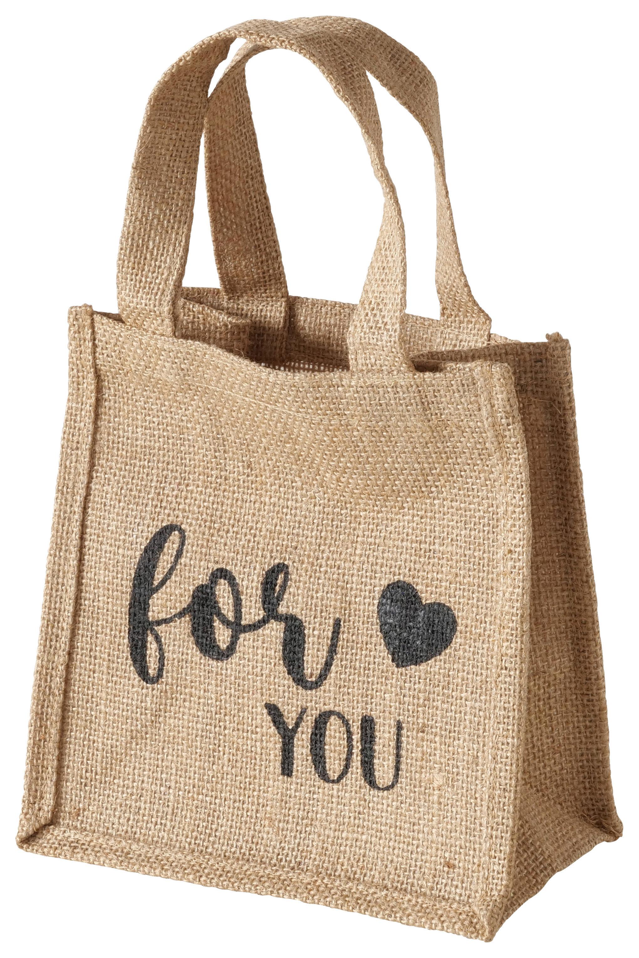 Geschenktasche Kudo II Naturfarben - Naturfarben, Konventionell, Textil (20,5/21/11,5cm) - Mömax