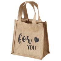 Geschenktasche Kudo II Naturfarben - Naturfarben, Konventionell, Textil (20,5/21/11,5cm) - Mömax