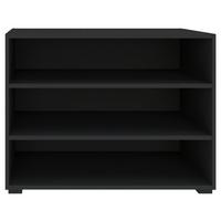 Regal Unit in Anthrazit - Anthrazit/Schwarz, Modern, Holzwerkstoff (91,2/67,2/40cm) - Based