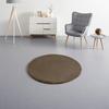 KONSTFÄLL CAROLINE 5 - brun/mörkbrun, Modern, textil (120cm) - Mömax