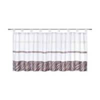 Kurzgardine Anita Grau ca. 50x145cm - Grau, KONVENTIONELL, Textil (50/145cm) - Modern Living