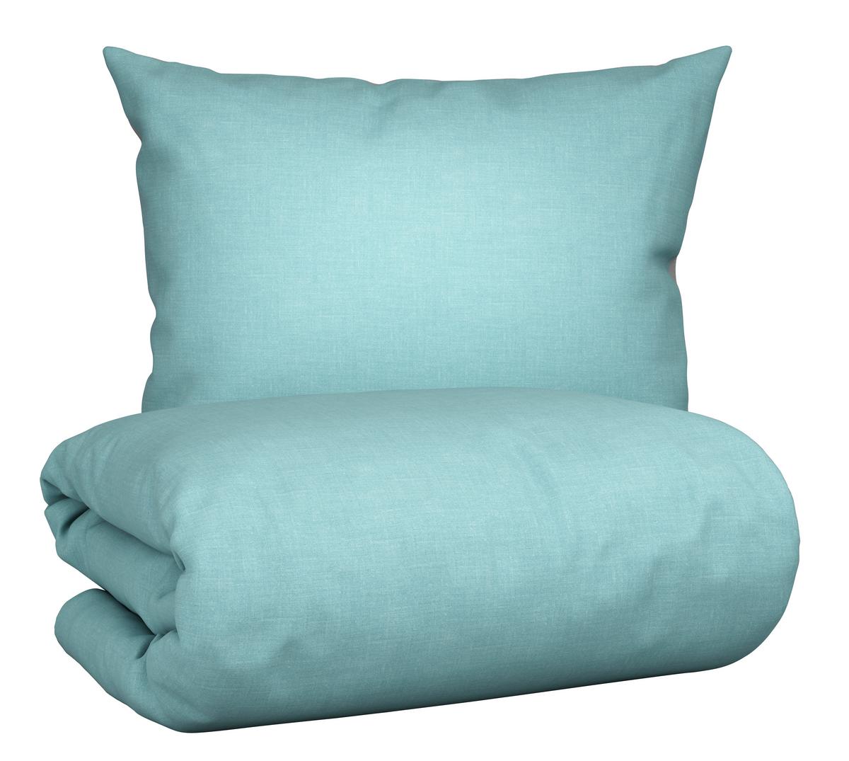 Ágyneműhuzat-garnitúra Noah - világoskék, textil (140/200cm) - Modern Living