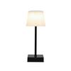 PORTABEL LAMPA EMO - vit/svart, Modern, metall/plast (10,5/25cm) - Mömax