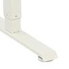 SKRIVBORD CHARLIE - vit, Modern, metall/trämaterial (120/60/72-118cm) - Mömax