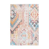 FLACHWEBETEPPICH INDIANA 200 MULTI / ORANGE - Multicolor/Orange, Konventionell, Textil (80/150cm) - Kayoom