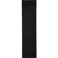 Akustikpaneel Noise Schwarz/Eiche Dunkel - Eiche dunkel/Schwarz, MODERN, Holz/Holzwerkstoff (60/120/2,1cm)