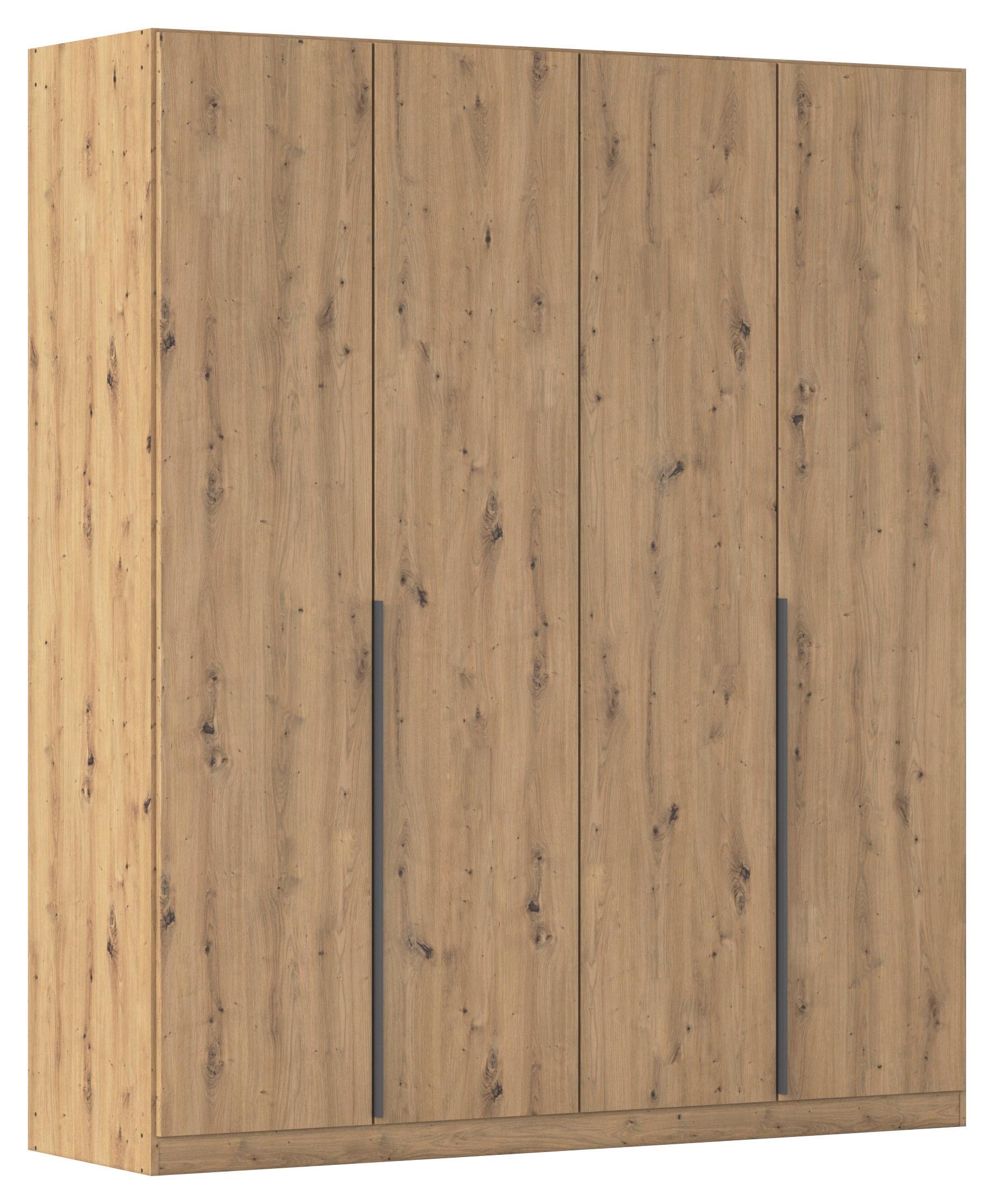 Ormar S Klasičnim Vratima Alabama - siva/tamno siva, Moderno, drvni materijal/metal (181/229/54cm) - Modern Living