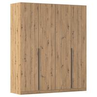 Ormar S Klasičnim Vratima Alabama - siva/tamno siva, Moderno, drvni materijal/metal (181/229/54cm) - Modern Living