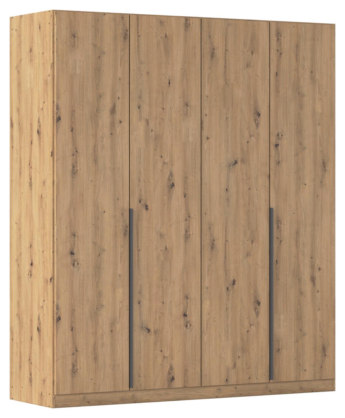 Ormar S Klasičnim Vratima Alabama - siva/tamno siva, Moderno, drvni materijal/metal (181/229/54cm) - Modern Living