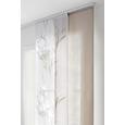Lapfüggöny Fehér/barnásszürke Színű - fehér, modern, textil (60/245cm) - MÖMAX modern living