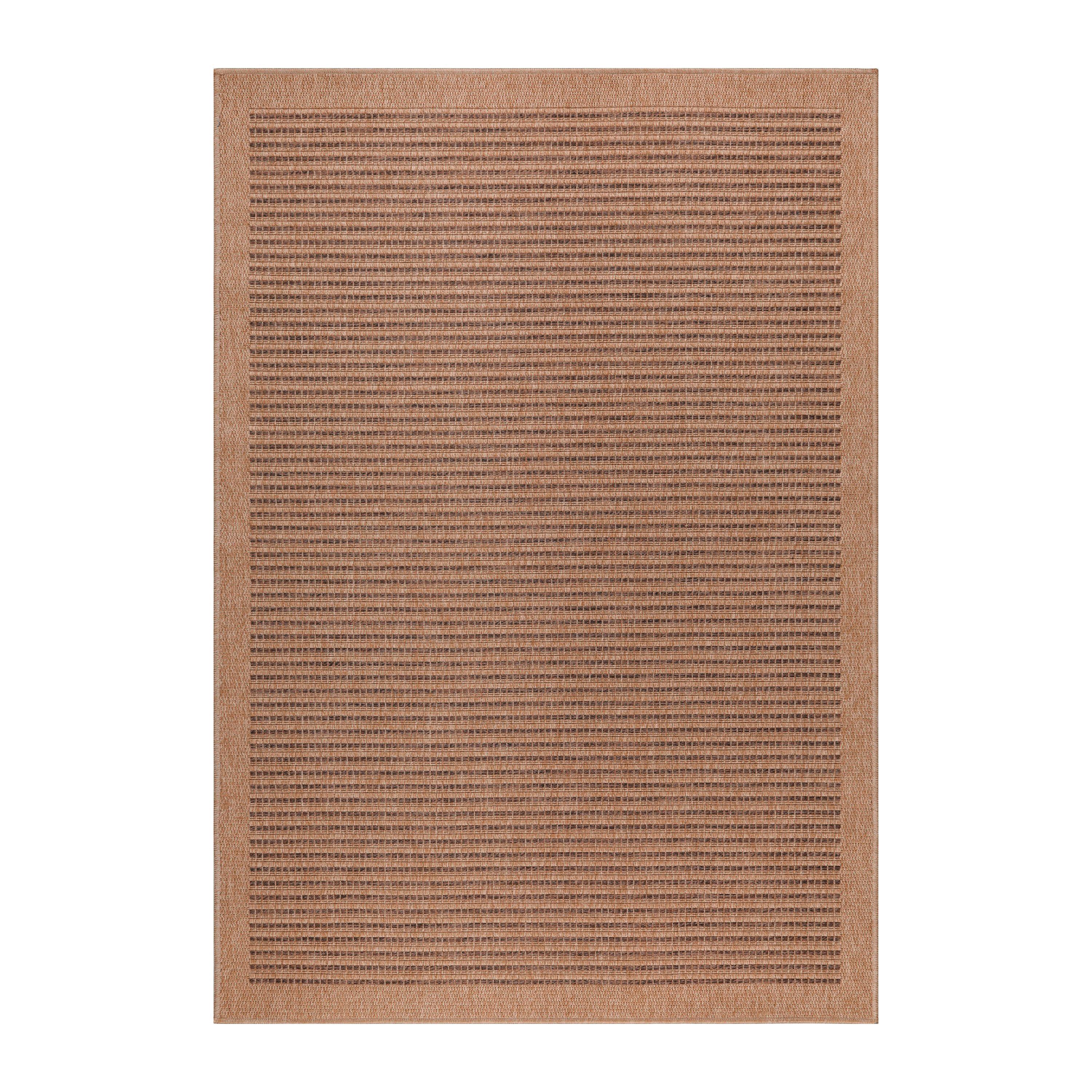 Zunanja Preproga Dhaka, 120x170cm, Bež - bež, Basics, tekstil (120/170cm) - Novel