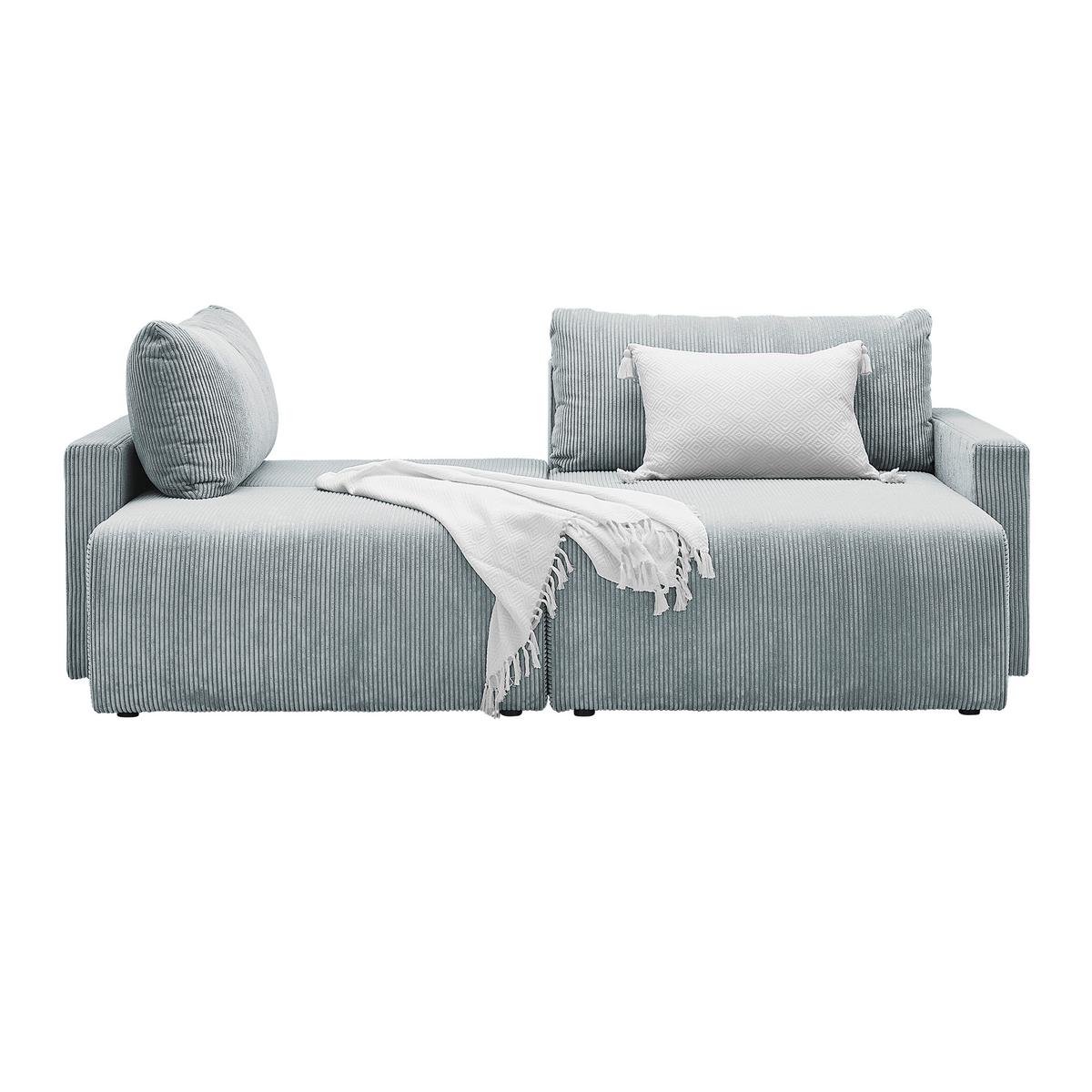 Coltar DIOS - argintiu, Modern, lemn/metal (228/91/146cm) - Best Price