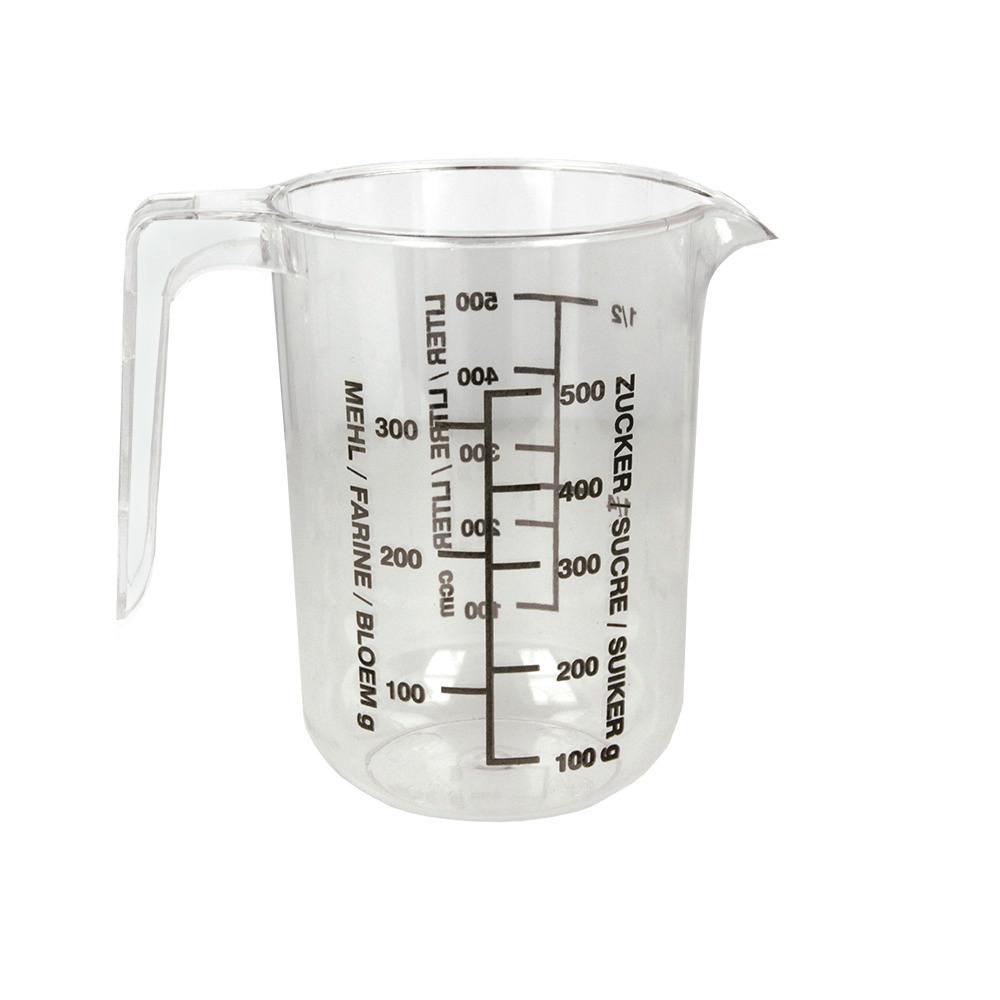 Mérőpohár Mx242706 - műanyag (12/12.5/7cm) - Metaltex