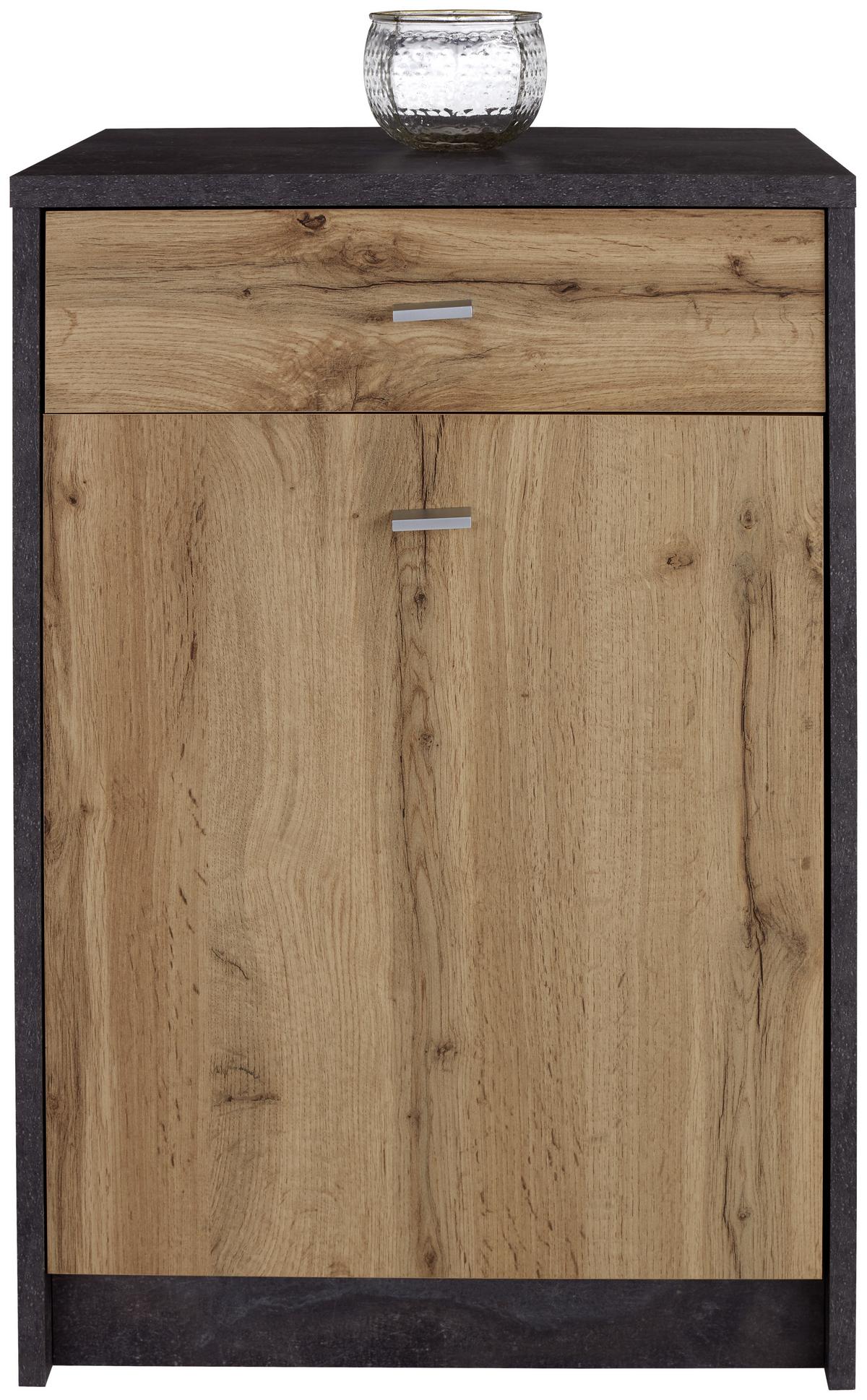 Comodă 4 YOU - culoare lemn stejar, Modern, material pe bază de lemn (50/85,4/34,6cm) - Modern Living