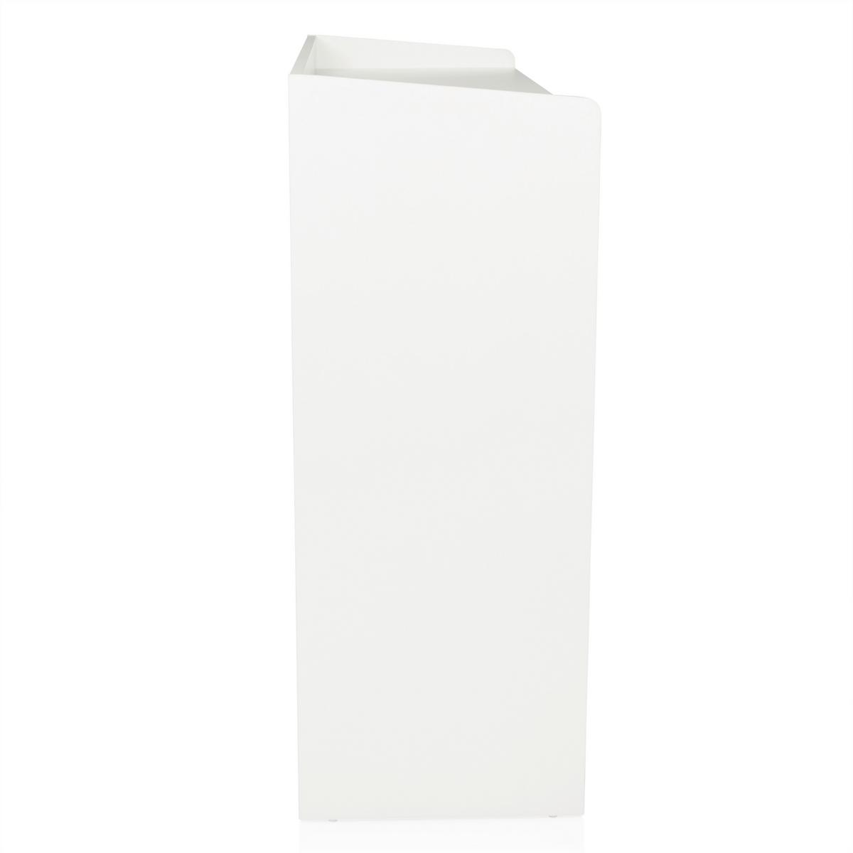 Komoda Osoyro, Bela - bela, Moderno, leseni material (110/98,5/38cm) - MID.YOU