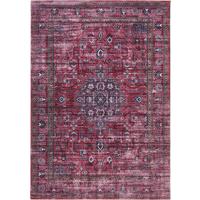 DYWAN VINTAGE SINTRA - bordowy, Trend, tkanina (130/200cm) - Novel