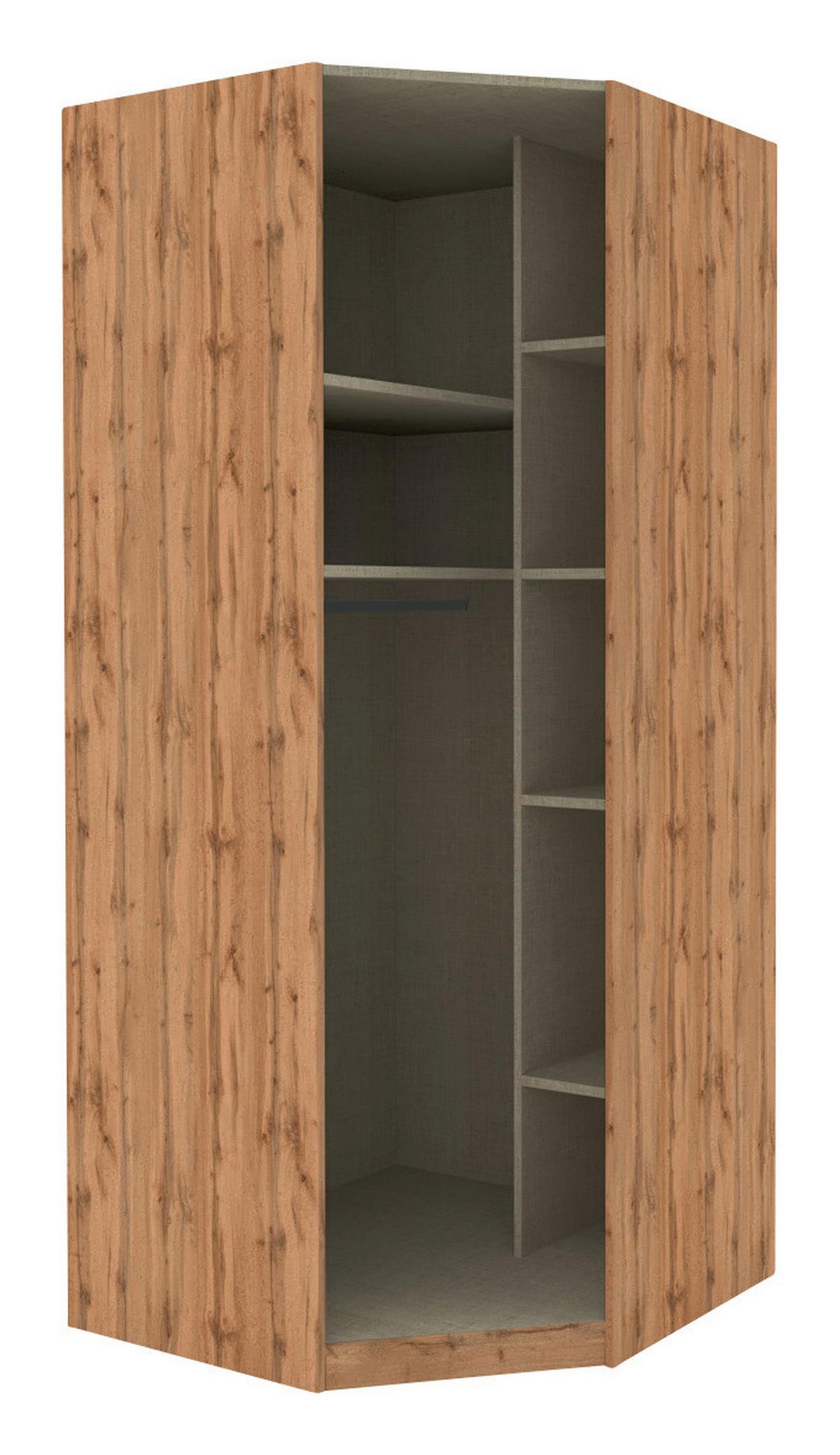 Corp dulap pe colț Unit - nămol/stejar Wotan, Modern, material pe bază de lemn (91,1/210/91,1cm) - Ondega