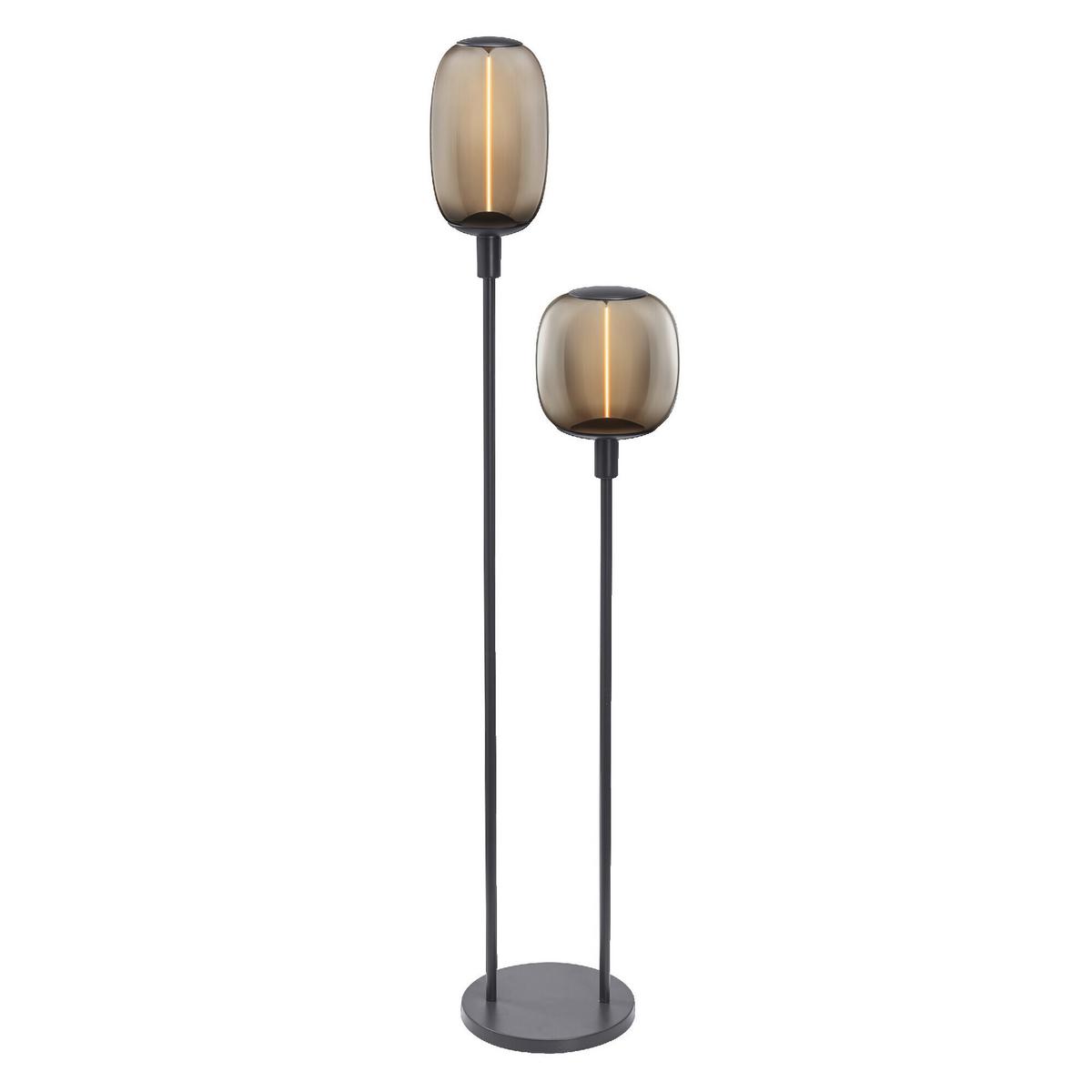 PODSTAWA LAMPY DECOR STICK FLOOR 2XE27 DG - ciemnoszary, Basics, metal (32/146cm) - Ledvance