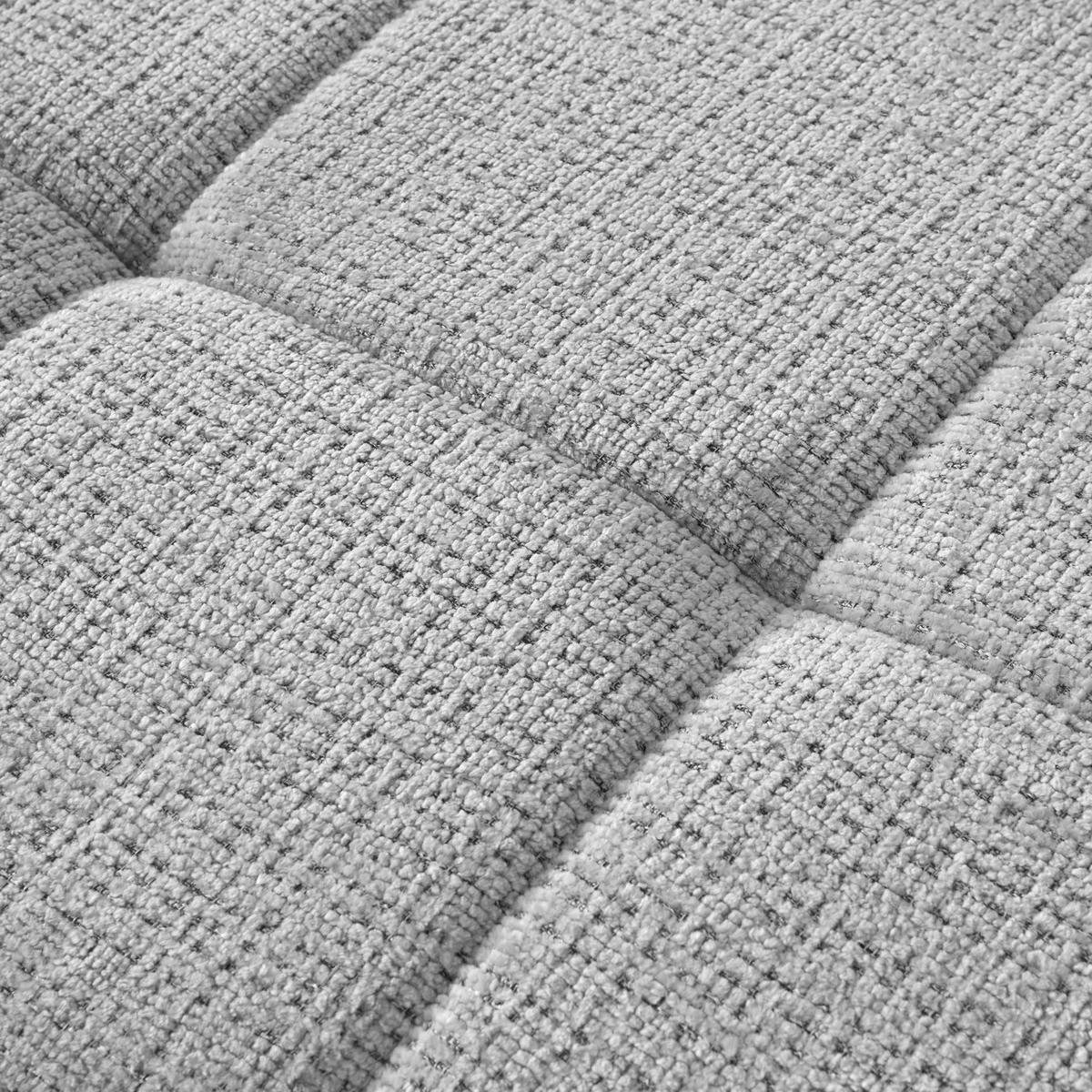 Eckbank Alba rechts Hellgrau - Eichefarben/Hellgrau, MODERN, Holz/Textil (173/87/217cm) - Mömax