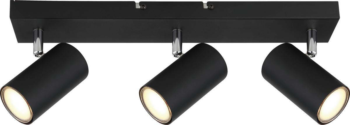 Strahler Witmo in Schwarz max. 35 Watt - Schwarz, MODERN, Metall (41/6/12cm) - Mömax