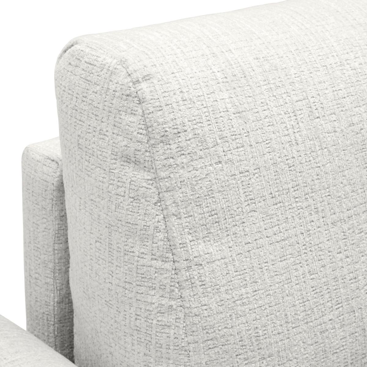 CANAPEA CU 3 LOCURI CUSTOM - gri deschis/crem, Modern, textil (183/85/92cm) - Mömax