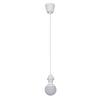 LAMPSOCKEL LORI - vit, Klassisk, plast (7/7/140cm) - Mömax