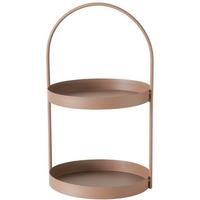 ETAŻERKA 2080041 - NATURAL LIVING - brązowy, Trend, metal (27/25/45cm) - Boltze Home