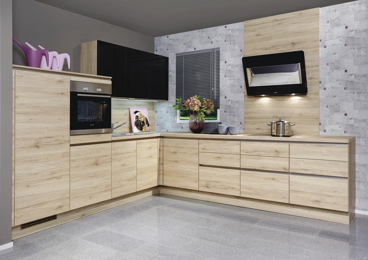 Zabudowa kuchenna RIGA - Modern, materiał drewnopochodny