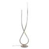 LED-GOLVLAMPA KUI - champagne/svart, Modern, metall/plast (26l)
