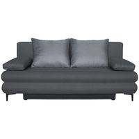 Canapea extensibilă SOHO - gri închis/gri, Modern, lemn/metal (201/89/89cm) - Best Price