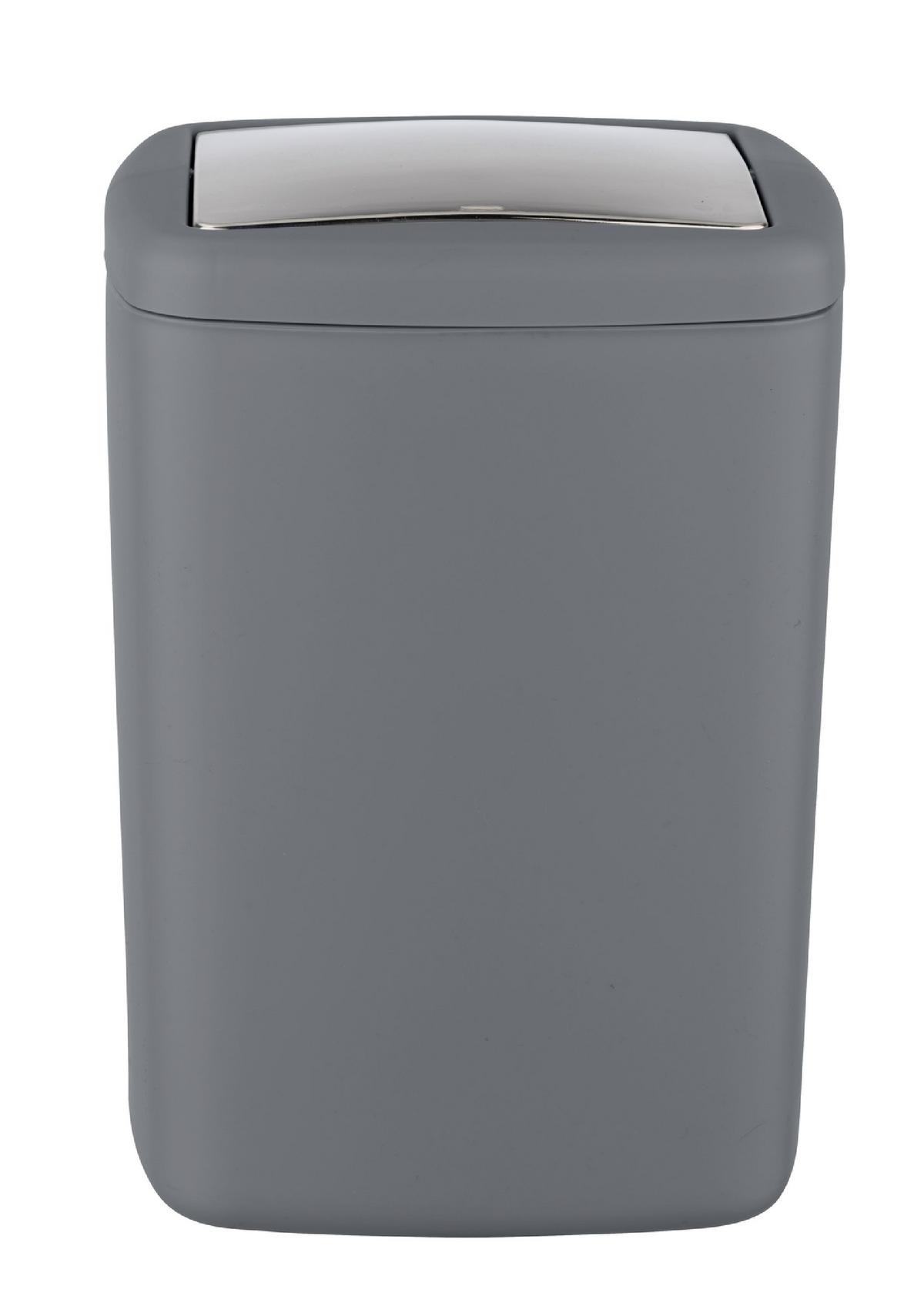 Coș de gunoi pentru cosmetice Barcelona - antracit, Modern, plastic (20,5/28,5/20,5cm) - Wenko