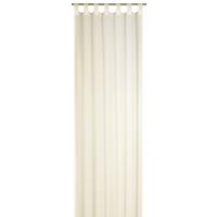 ZASŁONA NA SZELKACH 2ER SET FD SEVILLA BEIGE - beżowy/kremowy, Basics, tkanina (140/300cm)