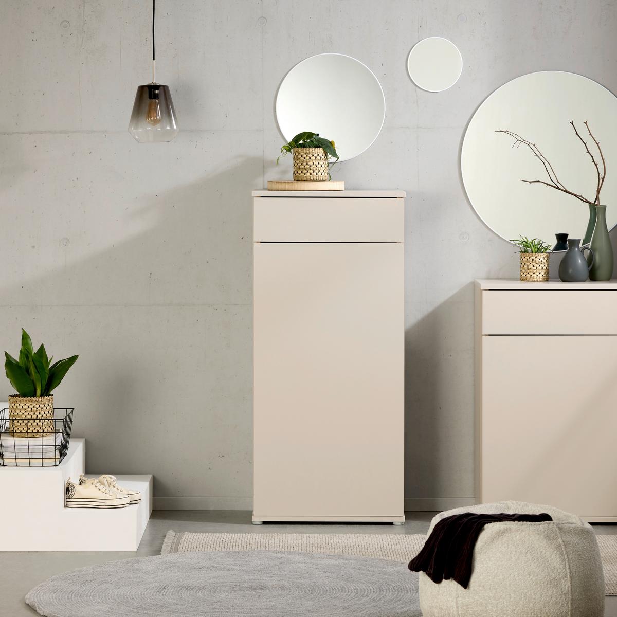 Ormar  Za Obuću Antonio - kašmir/hrast Artisan, Trend, drvni materijal (61/133,3/37,5cm) - Modern Living