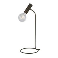 Asztali Lámpa Eu35721-1bk - fekete, Basics, fém (23/57cm)
