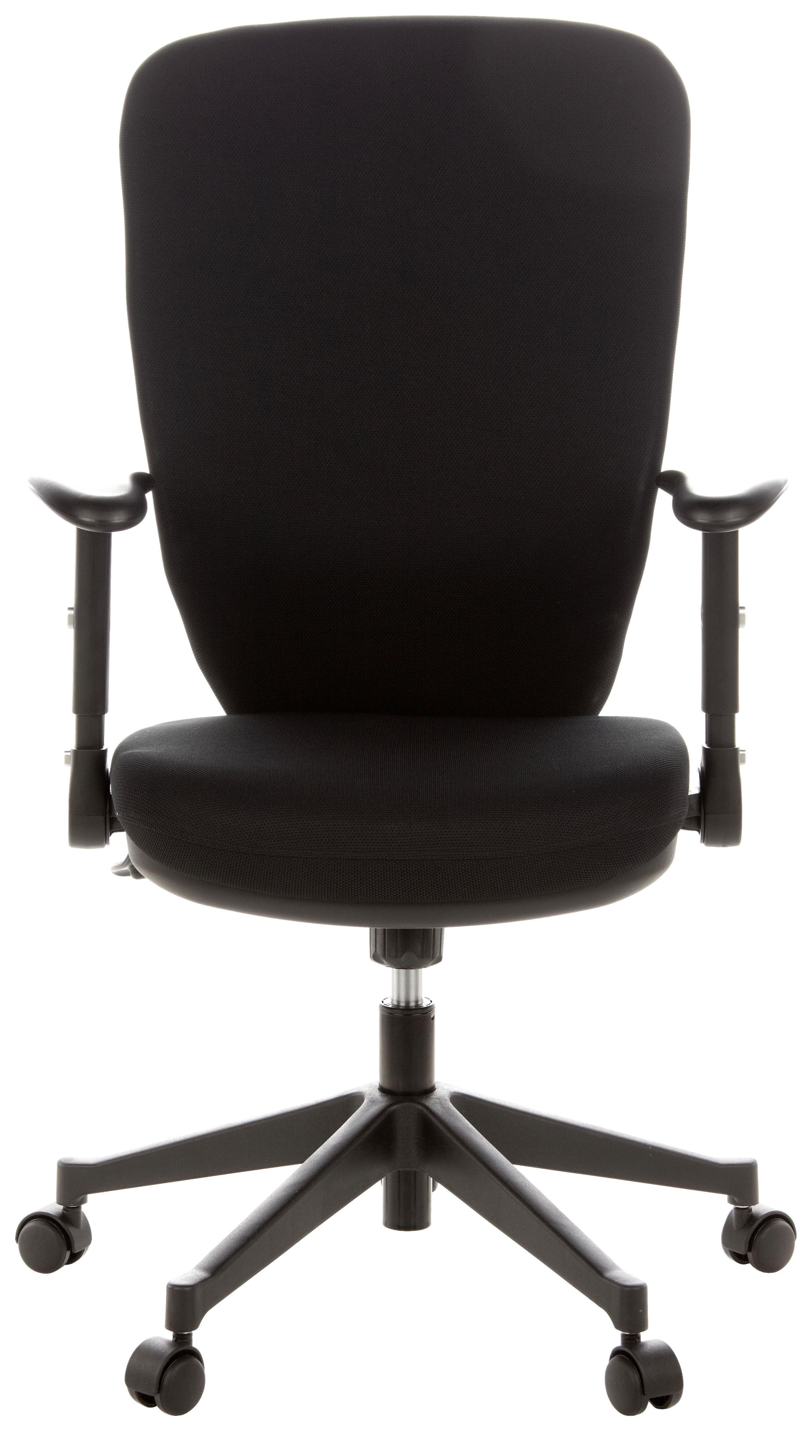 Drehstuhl Traffic 30 Schwarz - Schwarz, MODERN, Kunststoff/Textil (58/117/48cm) - MID.YOU
