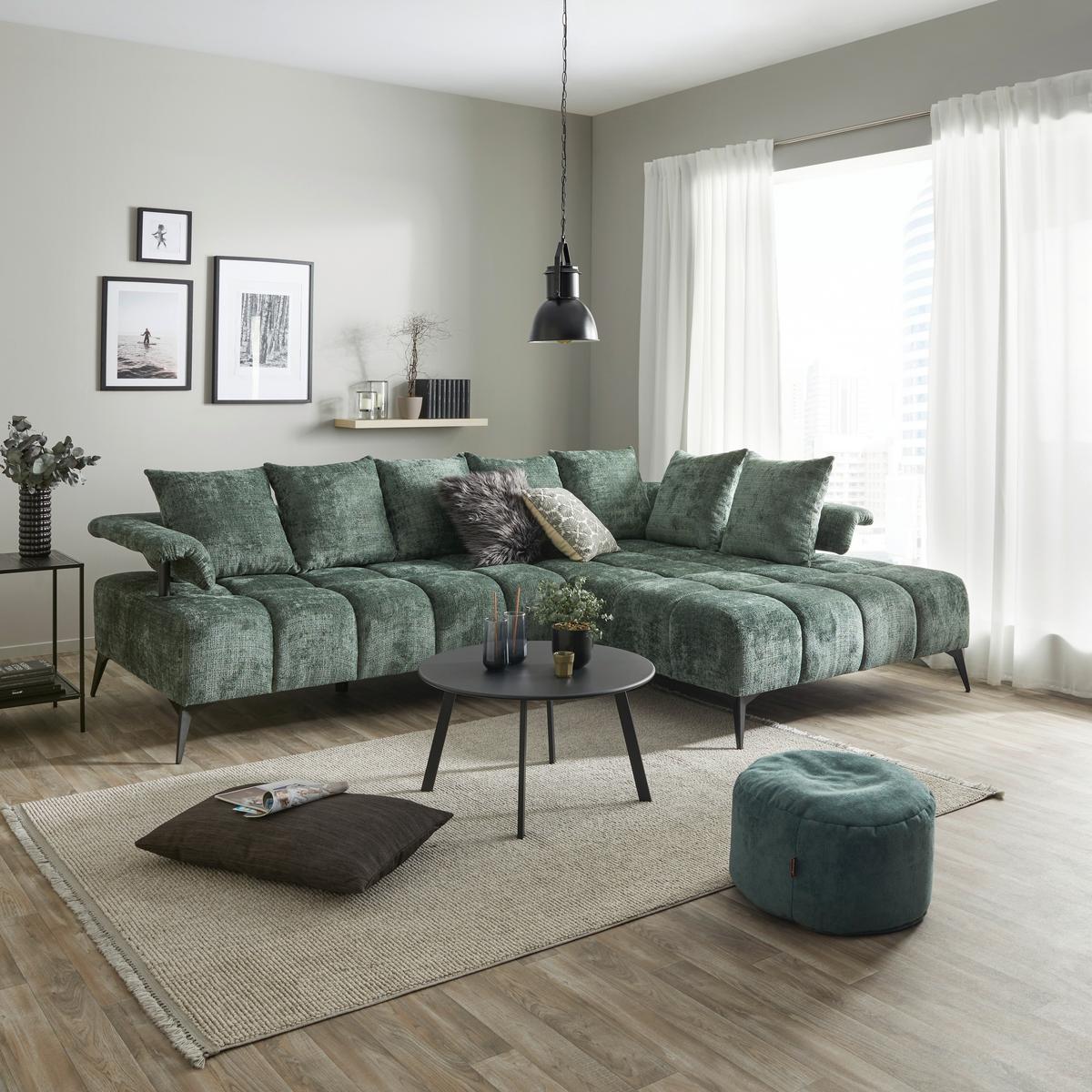 Coltar VANESSA NEW - verde, Modern, textil (297/200cm) - Modern Living