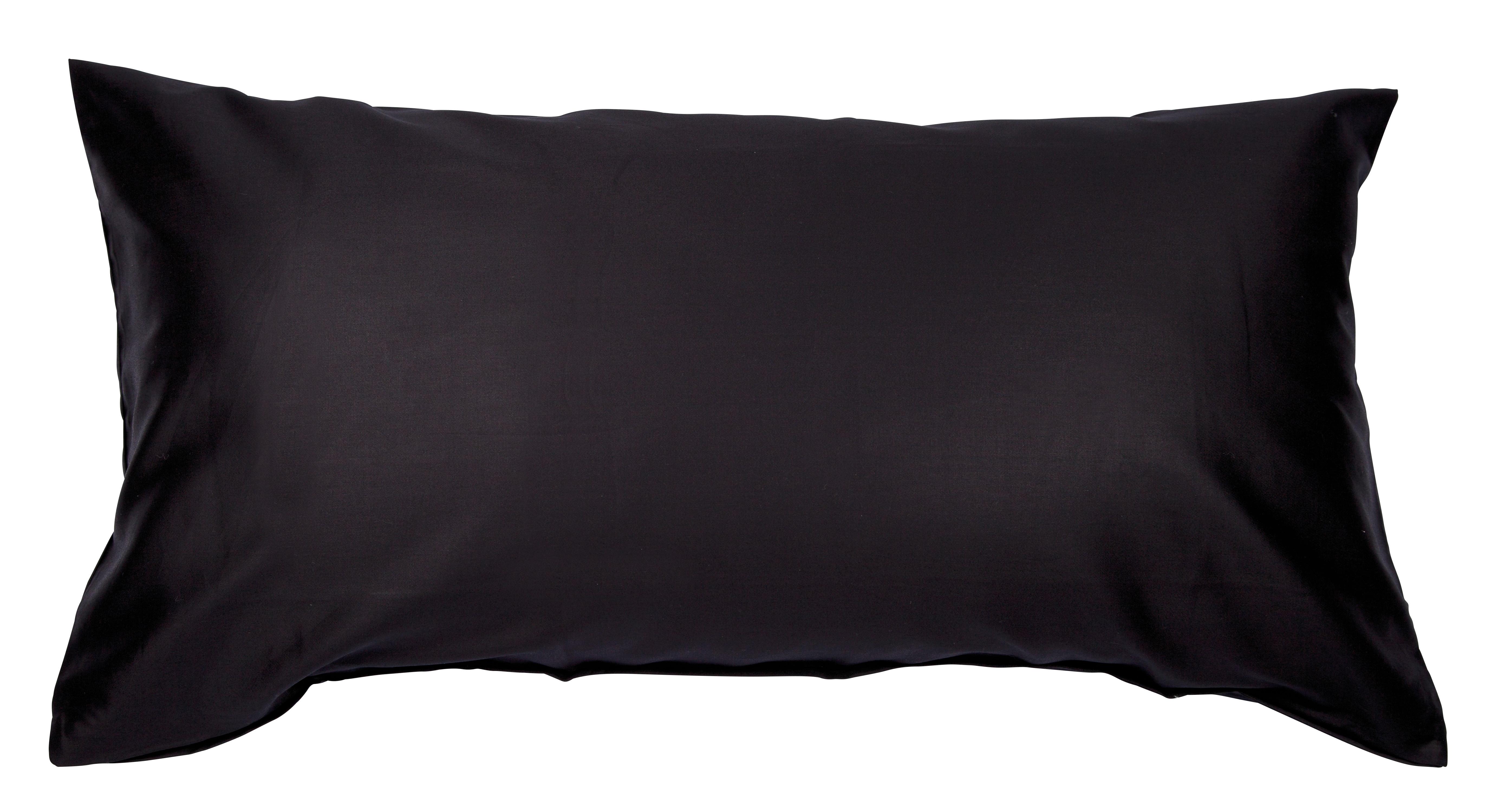 POSZWA NA PODUSZKĘ GIACOMO - czarny, Basics, tkanina (40/80cm) - Janine