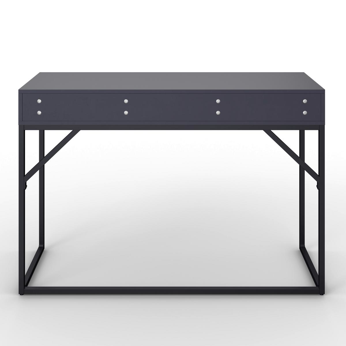 Konsolentisch Sophia Schwarz Metall/MDF - Schwarz, MODERN, Holzwerkstoff/Metall (120/78/40cm) - Bessagi Home