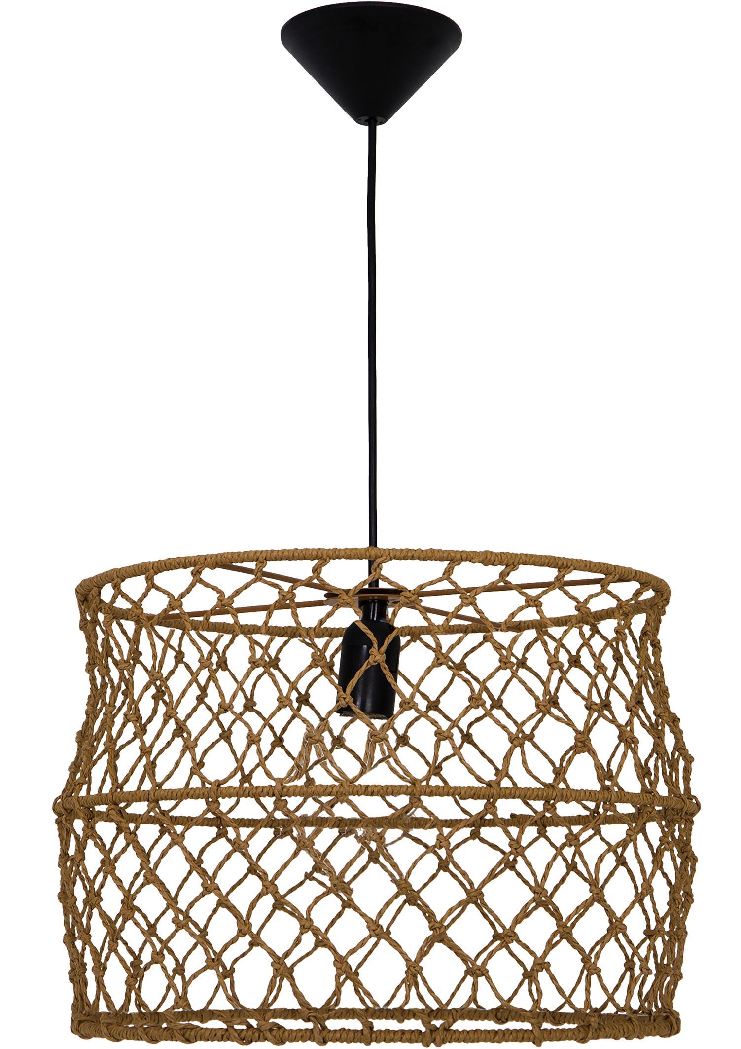 Hängeleuchte aus Stroh online kaufen