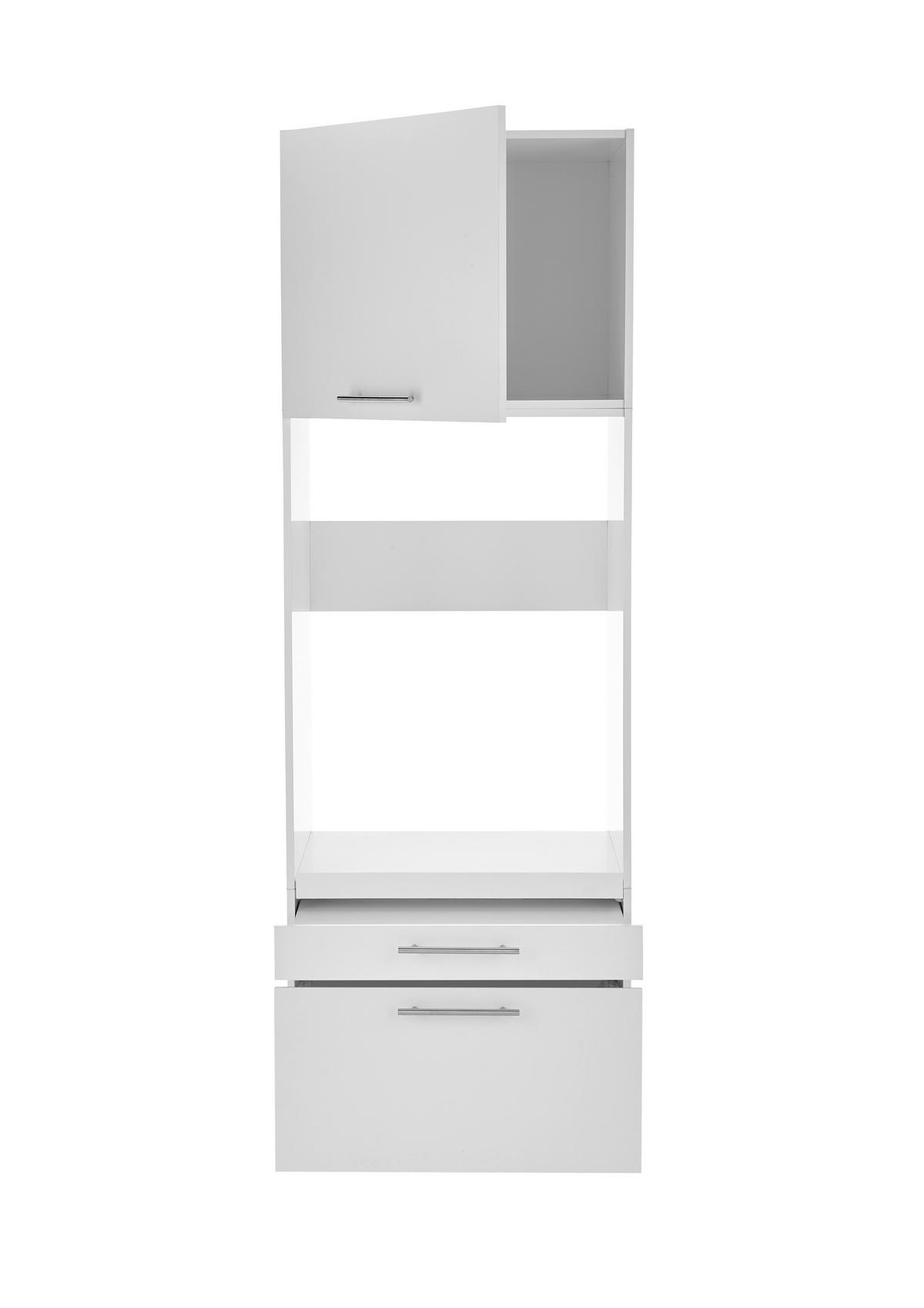 Hauswirtschaftsraum Clara Weiß B: ca. 134,8 cm - Weiß, KONVENTIONELL, Holzwerkstoff (134,8/200/67,6cm) - Respekta