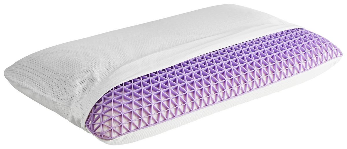 PODUSZKA POD KARK CARVORA - biały, tkanina (70/40/14cm) - Sleeptex