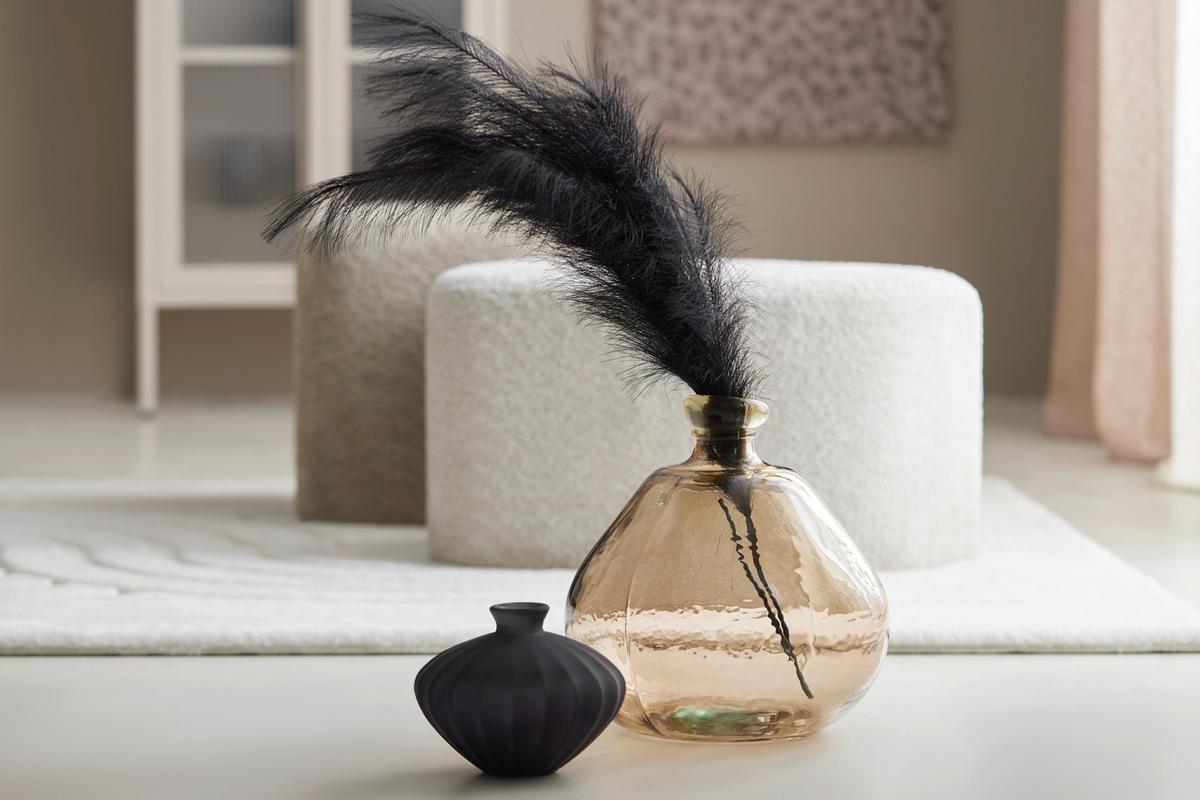 Vaza Simplicity - svetlo siva, Moderno, steklo (45/50/45cm) - Mömax