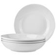 Suppentellere Billy aus Porzellan, 4-teilig - Weiß, MODERN, Keramik (20,5cm) - Mömax modern living Suppentellere Billy aus Porzellan, 4-teilig - Weiß, MODERN, Keramik (20,5cm) - Mömax modern living