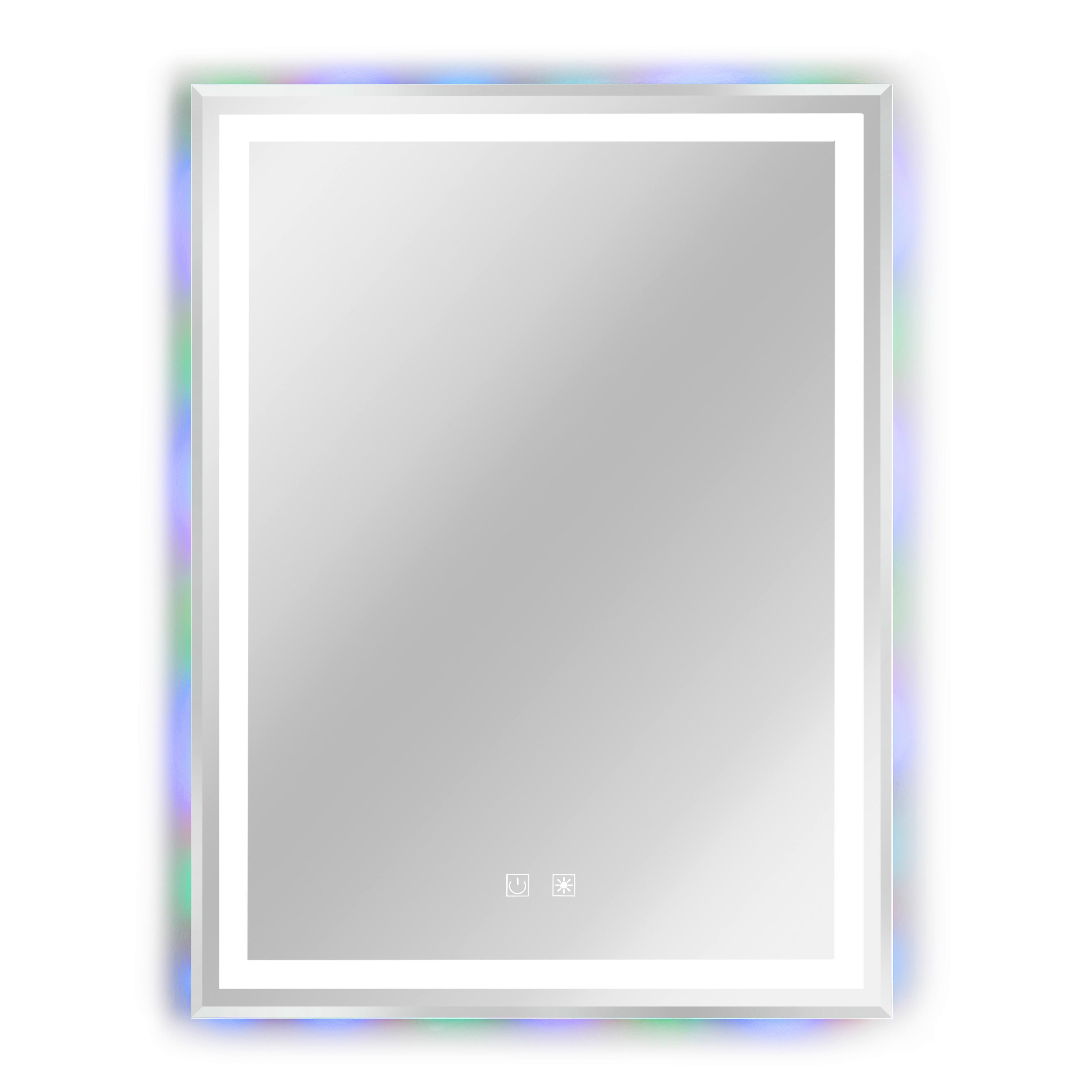 Ogledalo Z Osvetlitvijo Tim - Moderno, steklo (61/81cm) - Mömax