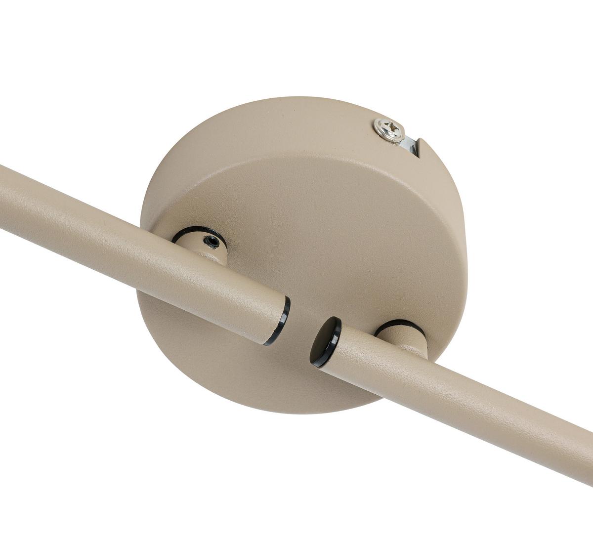 Reflektor Simba - črna/peščene barve, Romantika, kovina/umetna masa (70/9,7/13cm) - Mömax