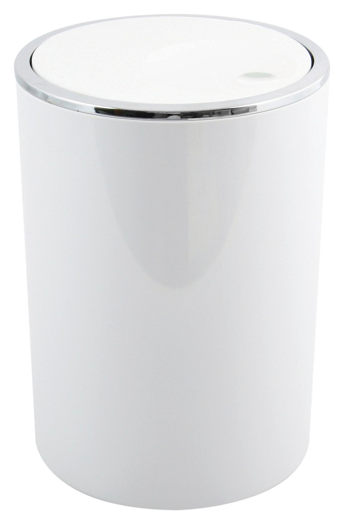 Abfalleimer 145198 Kamaka - Weiss, Konventionell, Kunststoff (19/24,2cm) - Spirella